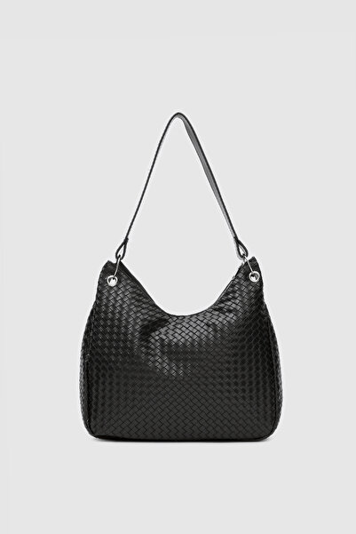 GUONN حقيبة كتف نيرفو المضفرة