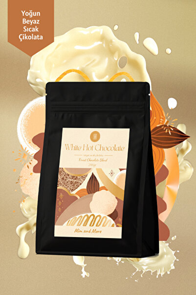 Mim and More White Hot Chocolate - Beyaz Sıcak Çikolata, 200 gr