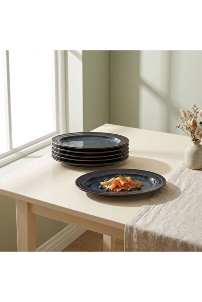 Güral Porselen Valeron 2 Pieces 29 cm Kayak Plate Reactive Oasis Vr 1131
