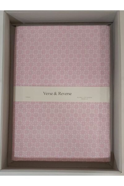 Verse & Reverse DOUBLE PERSON 100% COTTON BED Sheet WITHOUT ELASTIC 240X260