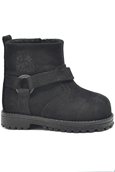 Rakerplus Chiron Genuine Leather Zippered Winter Baby Boots