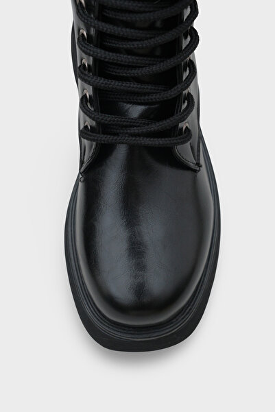 Capone Outfitters Dámské boty Melessa s kulatou špičkou a bočním zipem na podrážce Trak