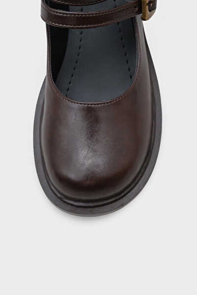 Capone Outfitters Дамски обувки с двойна катарама Mary Jane