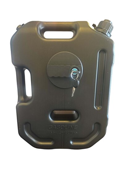 MXO 10 LT SİYAH BENZİN BİDONU BRAKET DAHİL