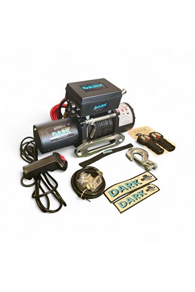 Dark VİNÇ 6000LB SENTETİK HALATLI 12V VİNÇ
