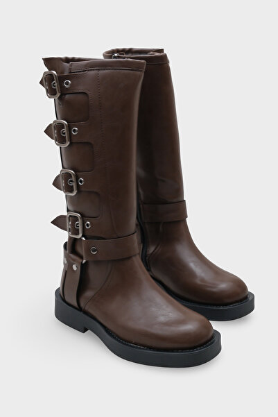 Capone Outfitters Biker Women's Zippered Boots