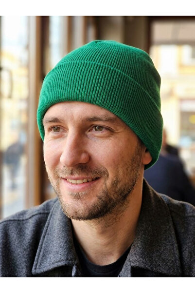 OnMyHead Πράσινο πλεκτό μπερέ