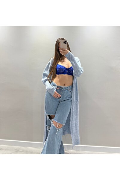 İNKO İÇ GİYİM Σετ στρινγκ σουτιέν με δαντέλα χωρίς κάλυμμα