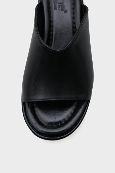 Capone Outfitters Dámské pantofle Marta Platform Metallic s jedním páskem