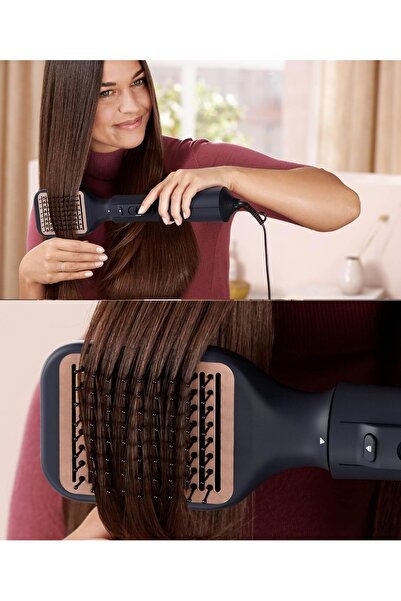 Philips Professional 2 in 1 Air Brush and Styler Series 5000 Ionic Care 5 Attachments 3 Settings 1000 Watts (BHA530/03)