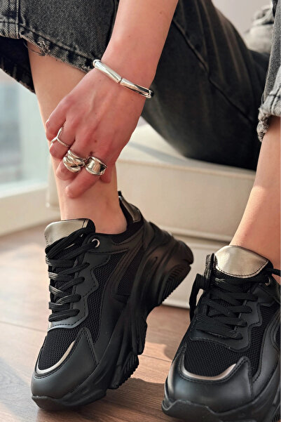 Keys Премиум Stonic Удобни Piona черни маратонки Неформални спортни обувки