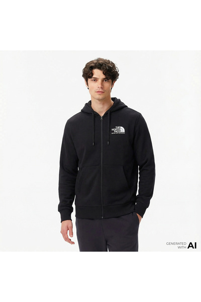 THE NORTH FACE Blanca Peak Full Zip Erkek Siyah Polar
