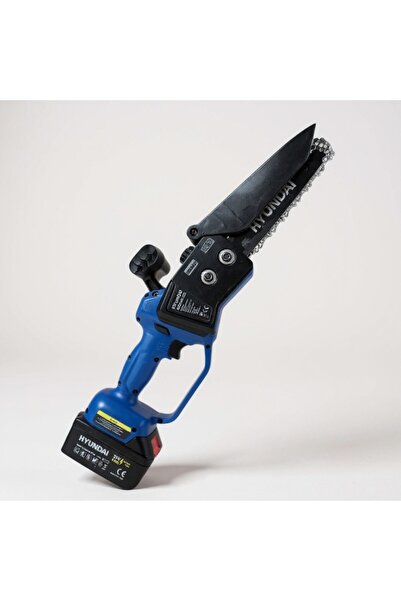 Hyundai HCS214A Akülü Budama Testeresi 21V 4Ah – 170 mm Kesim, 2 Akü + 2 Zincir