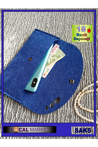 LOCAL MARKET Wallet Double Compartment, Stylish Design, Snap Closure Hand Wallet, Mobile Phone Bag