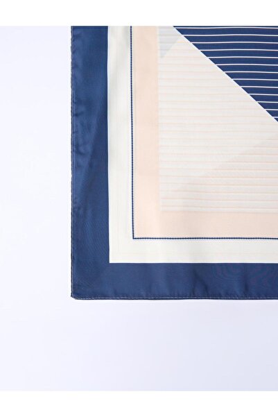 Jimmy Key Μικτό υφαντό κασκόλ με ρίγες