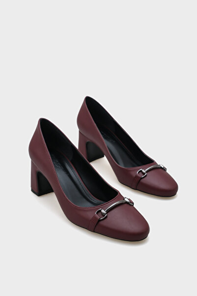 Capone Outfitters Rayna Жіночі туфлі з круглим носком, середньою підбором та ...