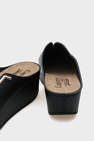 Capone Outfitters Anatomická měkká pohodlná podrážka na klínovém podpatku Mother pantofle