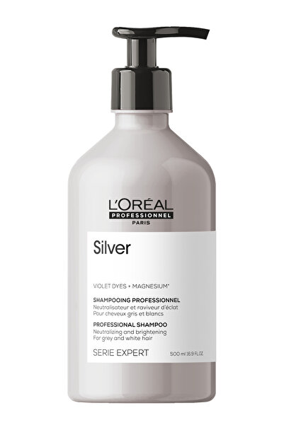 L'oreal Professionnel Serie Expert Silver Çok Açık Sarı, Gri Ve Beyaz Saçlar Için Renk Dengeleyici M
