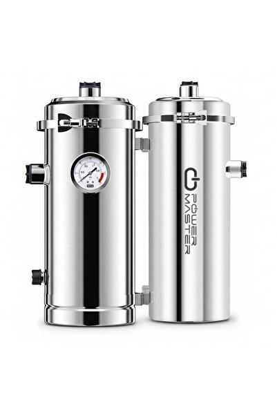 Powermaster PM-28652 Ana Hat Su Arıtma Sistemi 3.000 L/Saat Paslanmaz Çelik Gövdeli Yıkanabilir UF-P