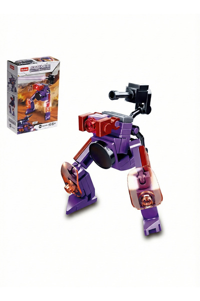Sluban سلسلة Atomic Storm - مكعبات بناء روبوت Blocker 43 قطعة