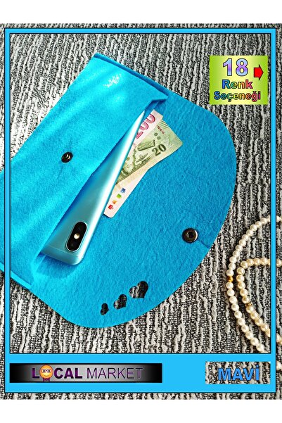 LOCAL MARKET Wallet Double Compartment, Stylish Design, Snap Closure Hand Wallet, Mobile Phone Bag
