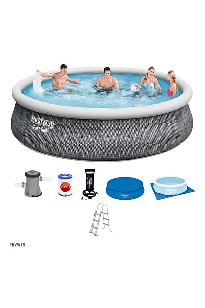 BESTWAY Büyük Şişme Havuz Seti 457x107cm Bw 519 57372