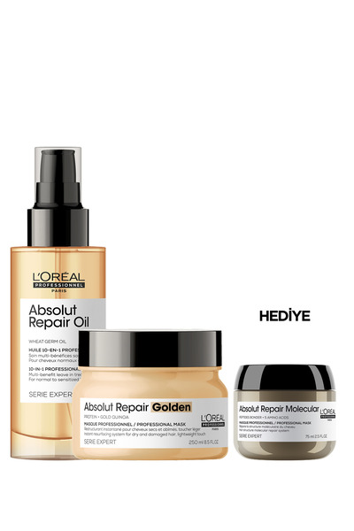 L'oreal Professionnel Serie Expert Absolut Repair Yoğun Onarım Saç Bakım Seti