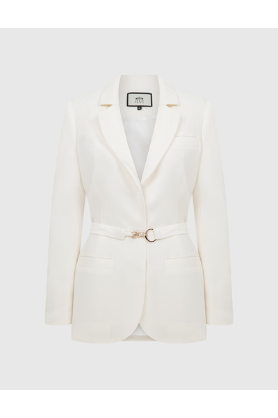 İLVİ Octavia Women's Ecru Jacket