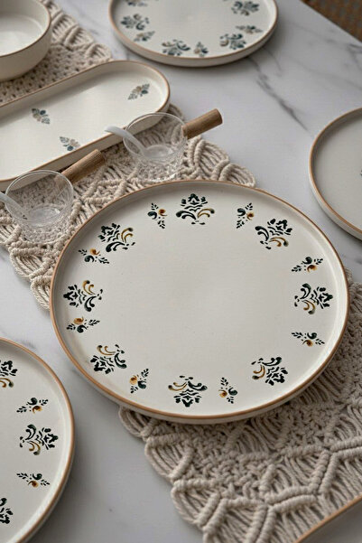 Kitchen Life Set de mic dejun D-Harma Stackable pentru 6 persoane - 23 piese, cu boluri de sos și linguri