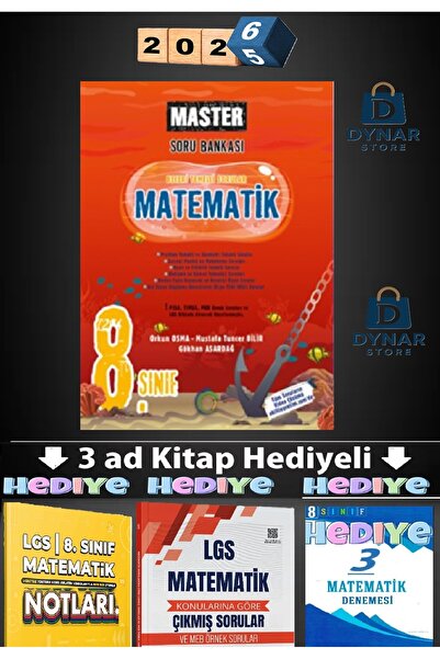 Okyanus Yayıncılık Okyanus 8. Sınıf Master Matematik Soru Bankası
