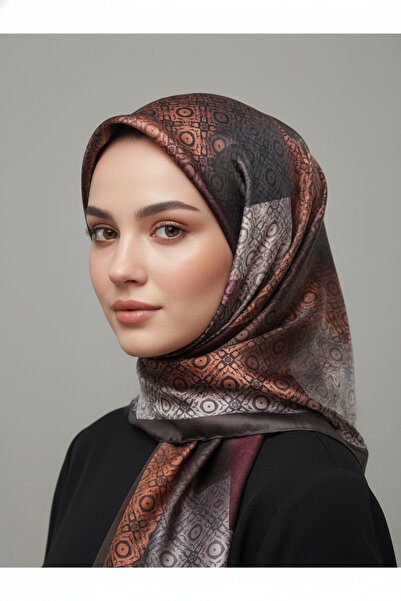 İpekal تريند الطباعة الرقمية التعادل صبغ مستطيلة منقوشة وشاح رويان نمط 4 ألوان 5