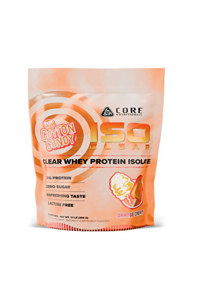 Core Nutritionals بروتين ISO Clear، 100% بروتين معزول، بنكهة كريمة البرتقال و...
