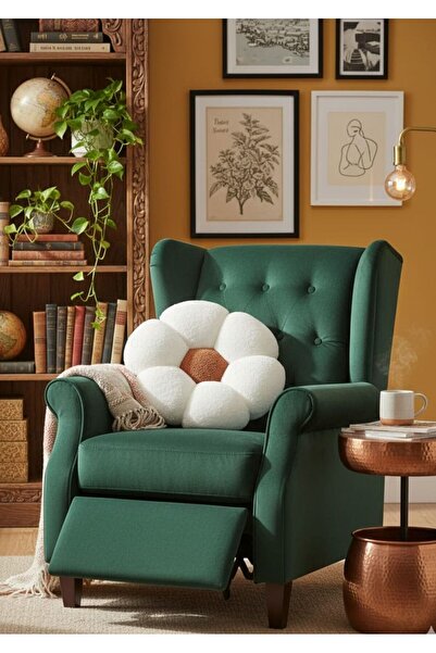 Plush Soft Декоративна подушка-подушка з маргариток, імпортна тканина