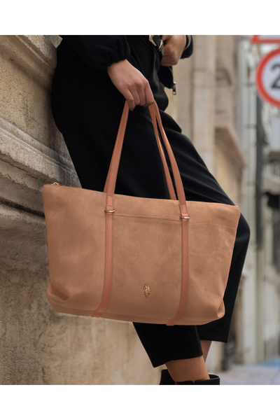 U.S. Polo Assn. K.Beige Women's Shoulder Bag Us26310 Online Exclusive