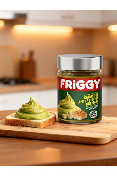 FRİGGY Kadayıflı Antep Fıstığı Kreması %25 Antep Fıstığı 320GR
