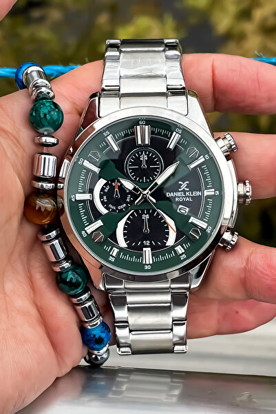 Daniel Klein All Functions Active Men's Steel Wrist Watch