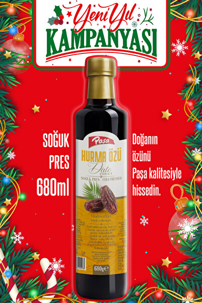 Paşa Kuruyemiş Hurma Özü 680 gr