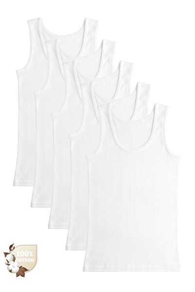 Donella 5-Pack of Girls' Tank Tops 4950D1