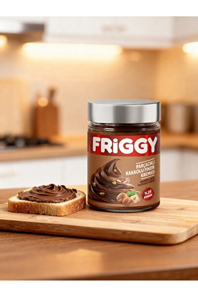 FRİGGY Parçacıklı Kakaolu Fındık Kreması 320GR