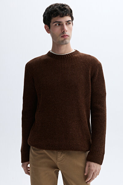 Mudo سترة محبوكة برقبة دائرية