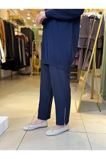 Sentez 5621 هيرا بنطلون أزرق داكن