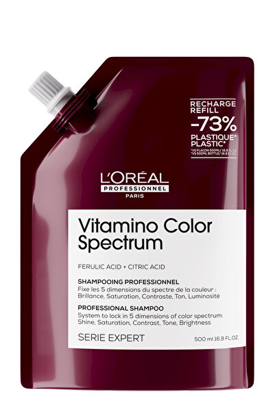 L'oreal Professionnel Vitamino Color Spectrum Anti-Fading Refill Shampoo for Dyed Hair 500 ml
