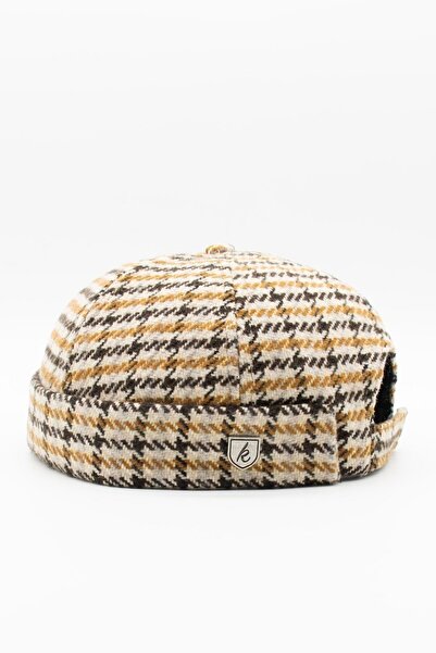 Külah Vintage κοντό καπέλο Docker - έθνικ σχέδιο