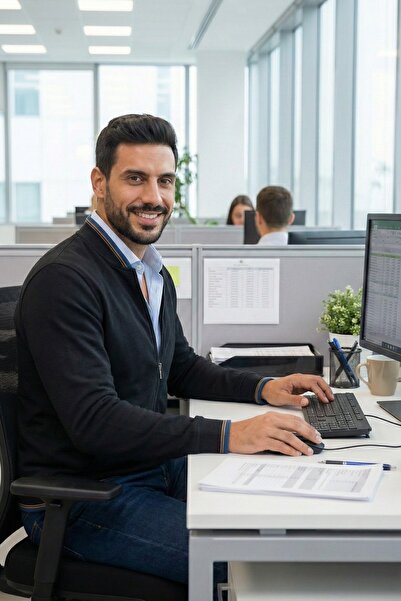 Voltaj Φούτερ Andy με φερμουάρ Μαύρο