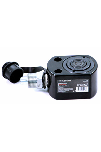 Worldforce Çift Kademeli Yassı Hidrolik Silindir 10 Ton Strok: 25 Mm Yassı Ma...