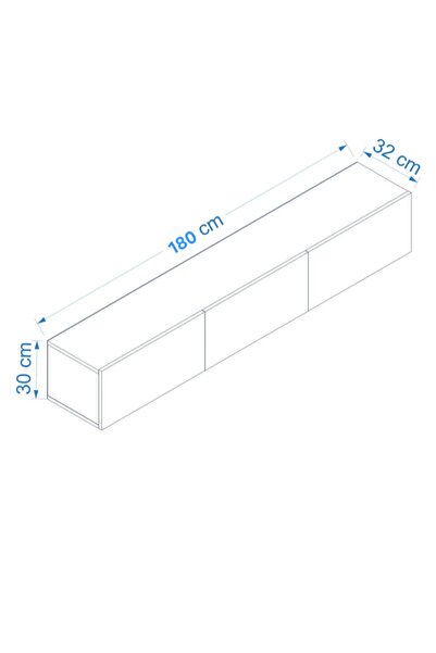 Genel Markalar Ünite Beyaz 180 cm