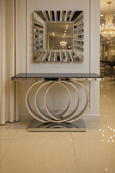 larissa design AYNALI DRESUAR TAKIM KROM KAPLAMA