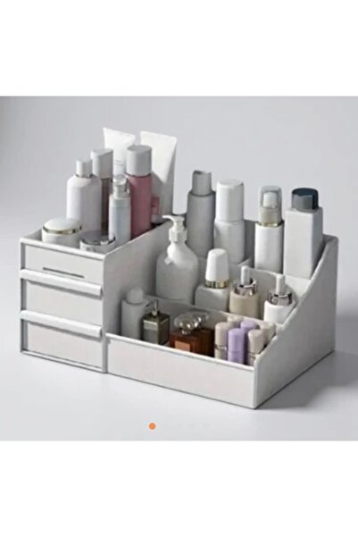 Rembox Multi-Purpose Makeup & Jewelry Organizer with Two Drawers – Modern and...