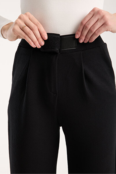 KAPHONE Γυναικείο παντελόνι Palazzo με ψηλόμεσο Velcro που κλείνει