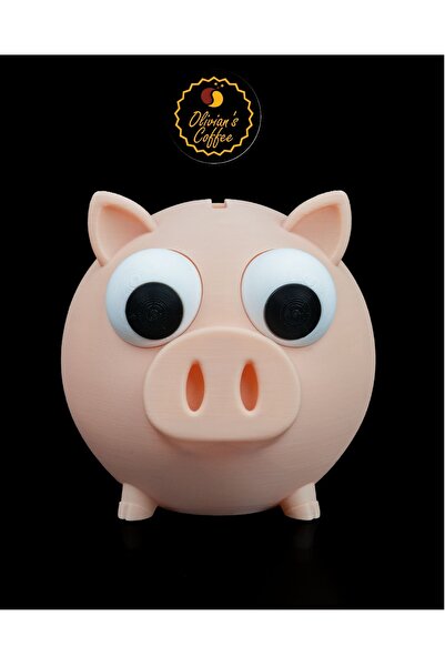 Olivians Coffee Olivian's Oin Piggy Bank - Domuz/ Domuzcuk Kumbara (Ten)